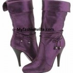 Winter boot 2012 purple