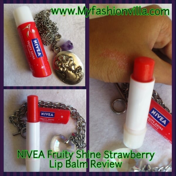 Nivea strawberry on sale lip balm