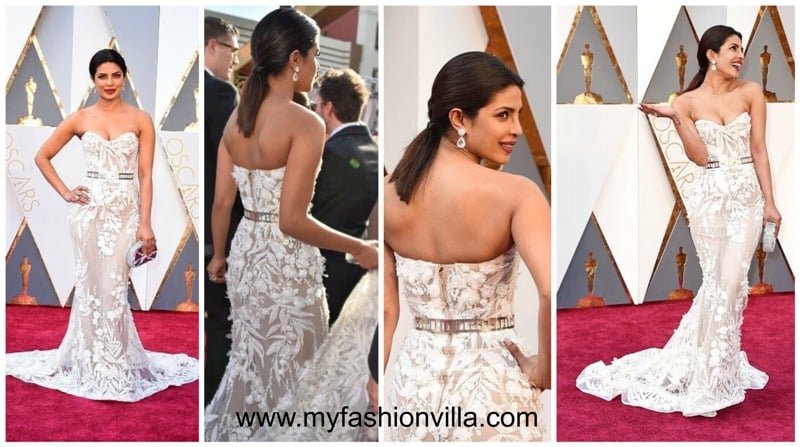 Priyanka Chopra in Zuhair Murad for Oscars 2016