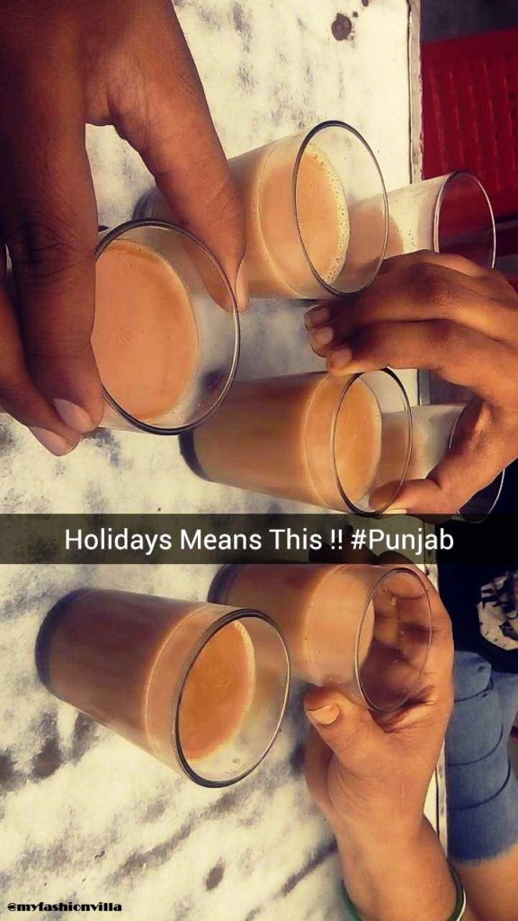 Chai at Dhaba