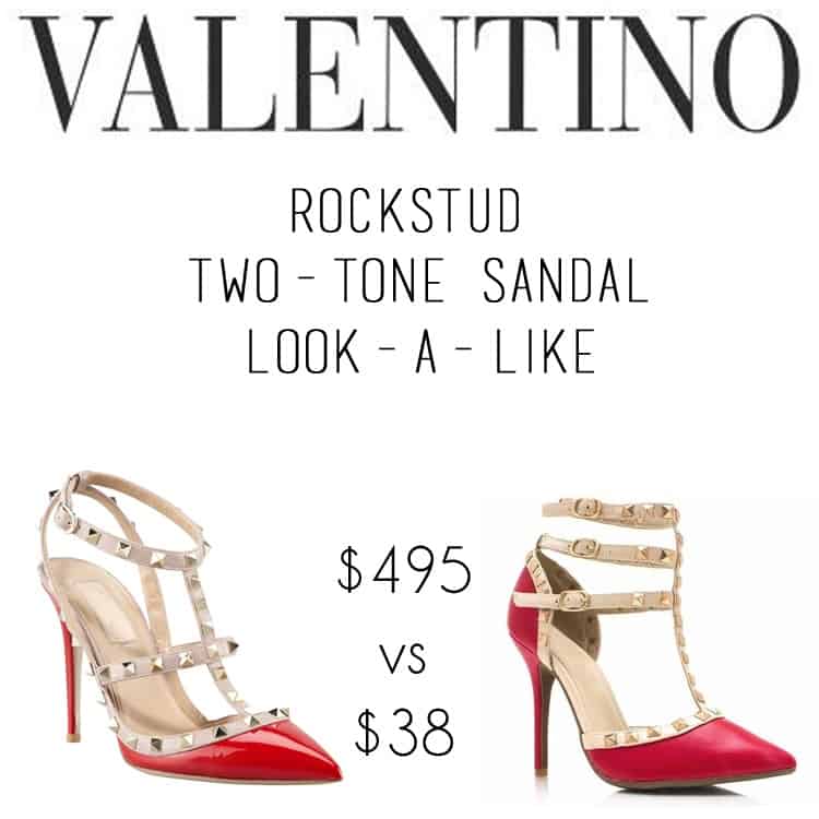 Valentino look hotsell alike shoes