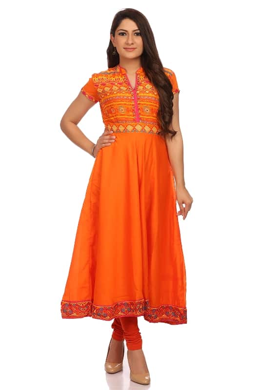 Semi Anarkali Kurta