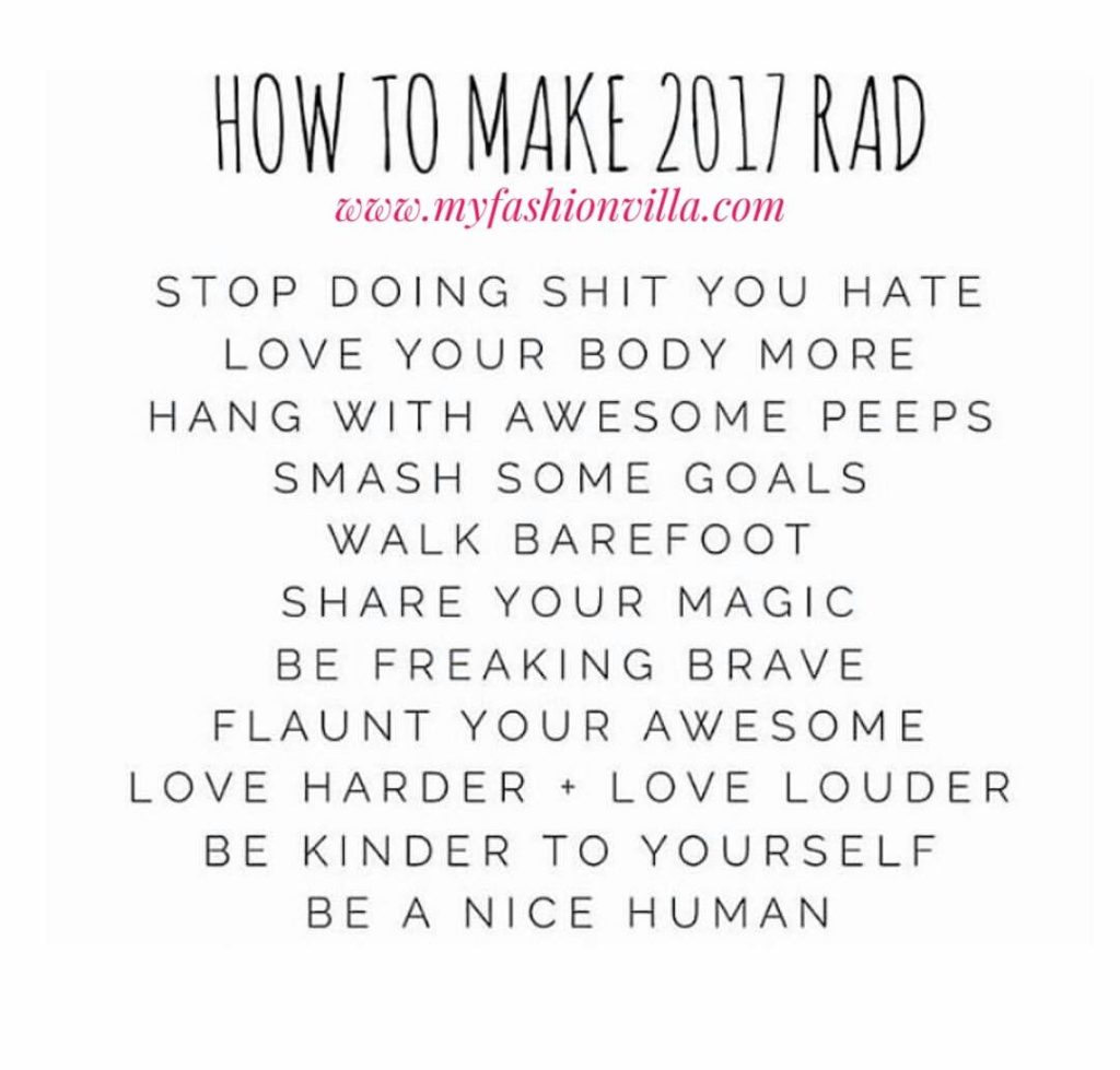 Goals 2017