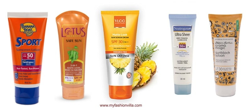 best sunscreen for indian skin