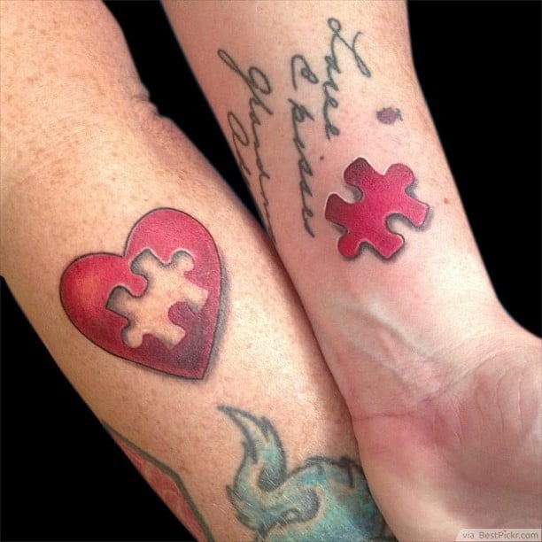 30 Best Couple Tattoo Design Ideas & Matching Tattoo ...