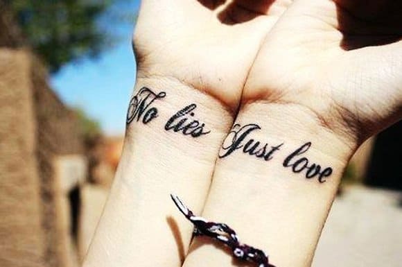 Top 74 Couple Tattoos For Love Birds Designzzz