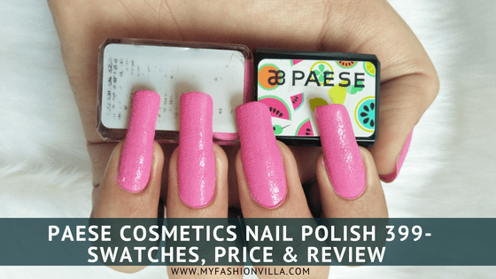 Paese Cosmetics Nail paint in 399