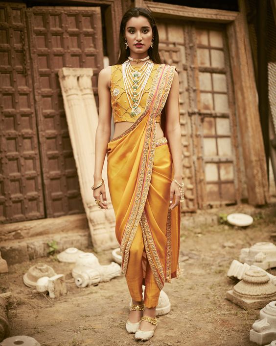 exclusive design of partywear dhoti saree| Alibaba.com