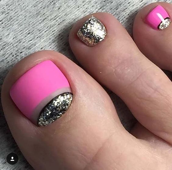 Glitter Nail Art