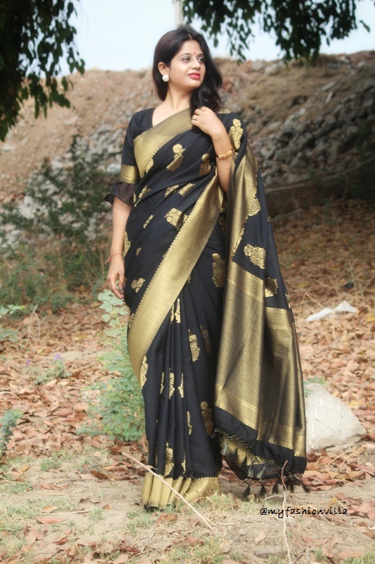 Six Yards of Saree - OOTD Post