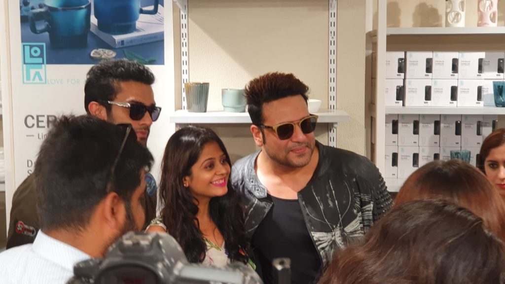 Hetal Shah from MyFashionVilla with Krushna Abhishek