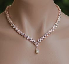 Rose-gold-Necklace